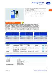 Thumbnail of document Data Sheet - 9721/13-42-x4 Unmanaged switch